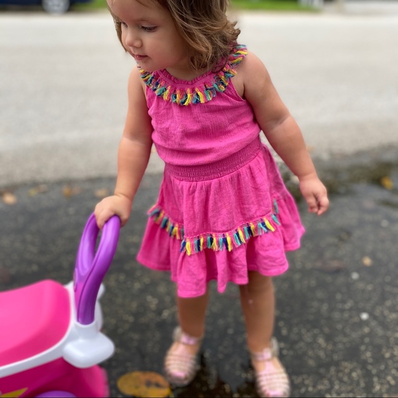 Pink mini dress for the summer! - Picture 1 of 5
